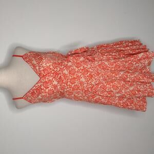 NWT Band of the Free Women's Coral/Beige Floral Dress Size Small